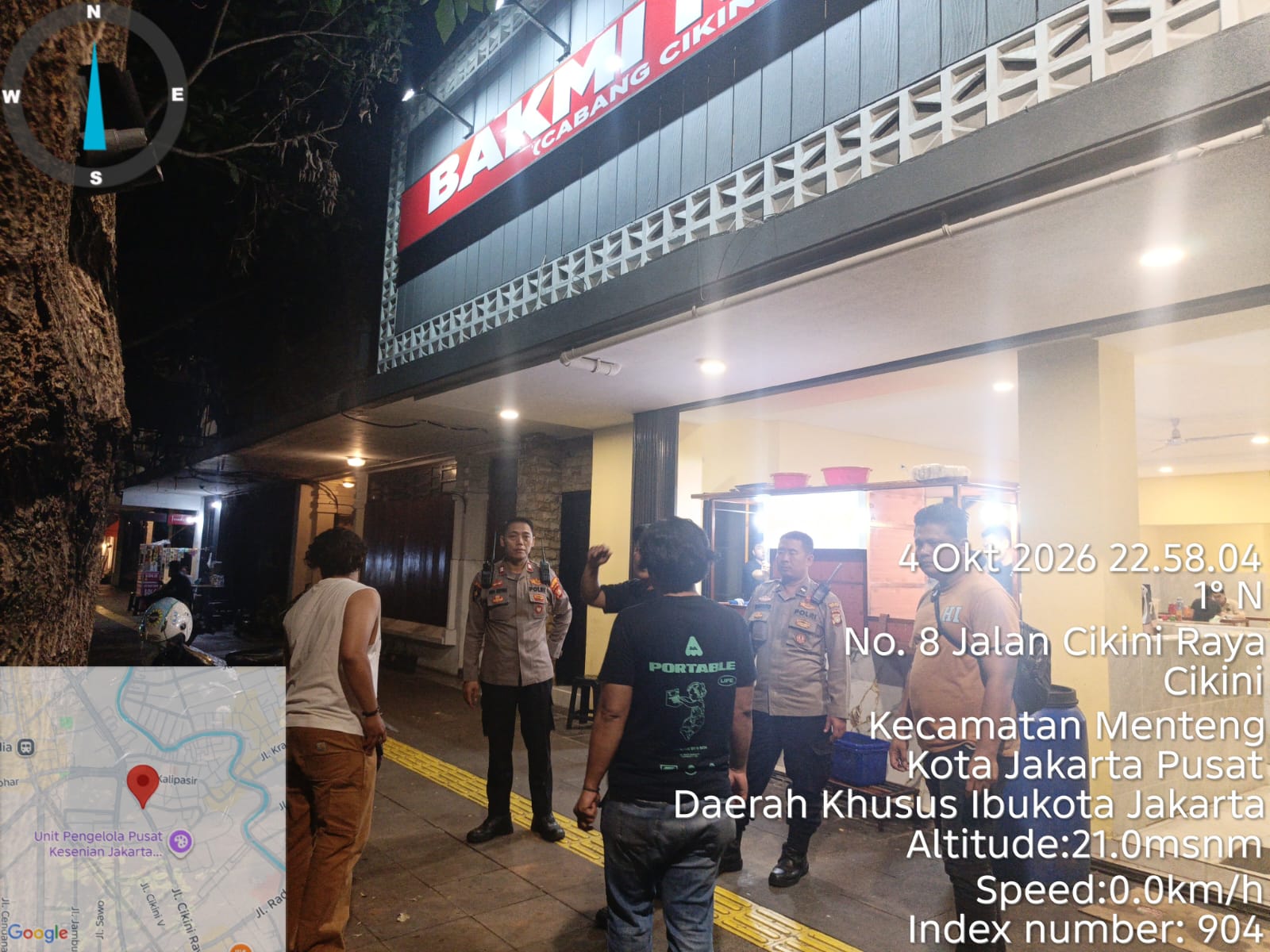 Laporan 110 Masuk, Polisi Cek Dugaan Pungli Parkir di Depan Bakmie Roxy Cikini