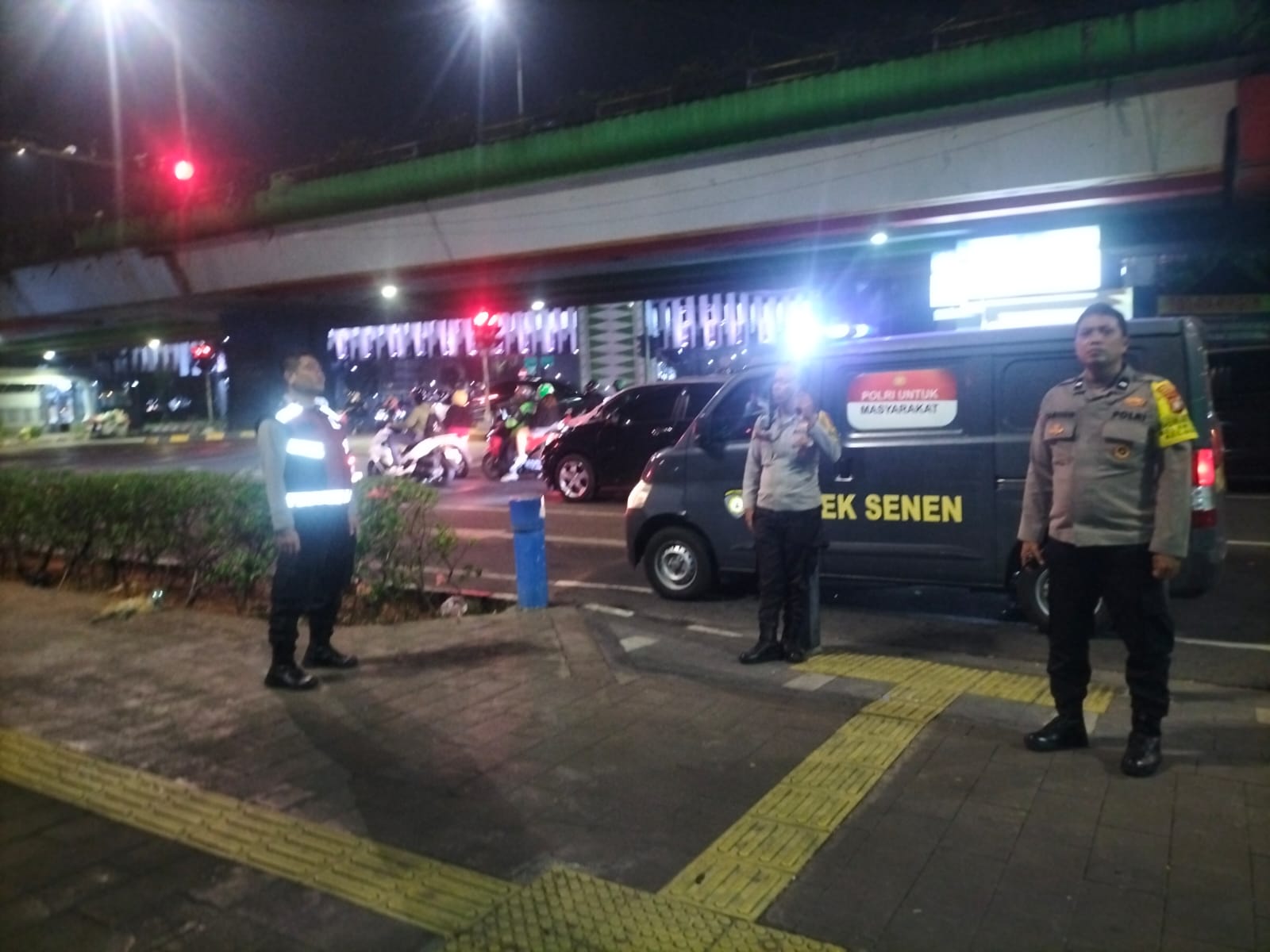 Patroli Tiga Pilar Digelar di Senen, Antisipasi Gangguan Kamtibmas