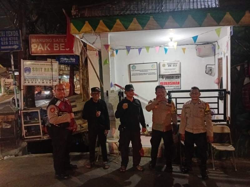 Polisi Hadir di Jam Rawan, Patroli Cipkon Sasar Sejumlah Lokasi di Cempaka Putih