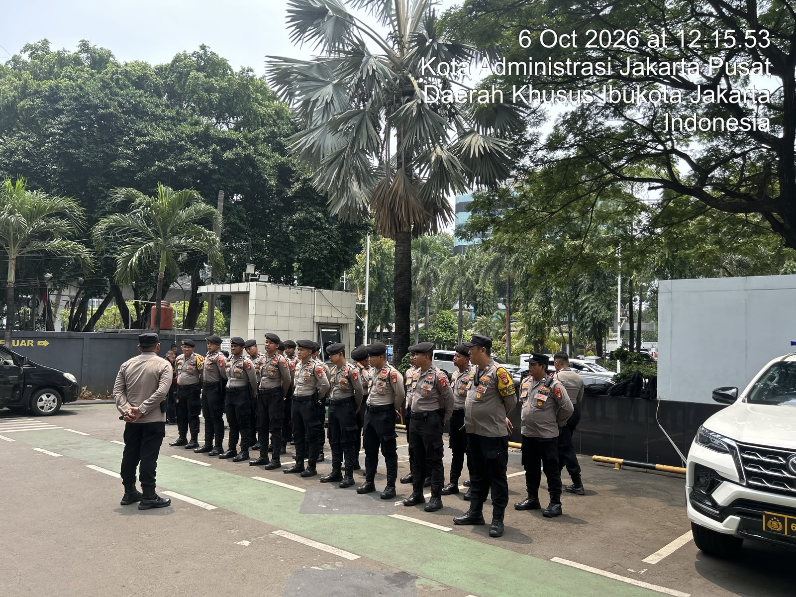Polsek Metro Menteng Siapkan Pengamanan Humanis Jelang Aksi di Kantor BGN Menteng