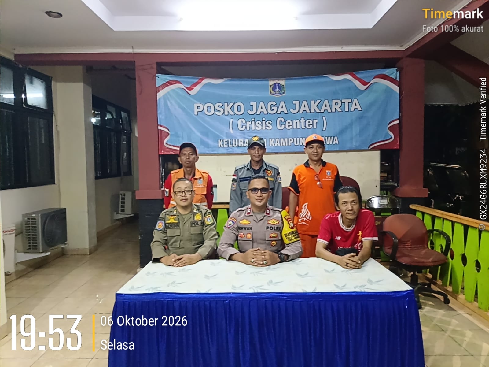 Posko Jaga Jakarta Kampung Rawa Perkuat Sinergi Jaga Keamanan Lingkungan