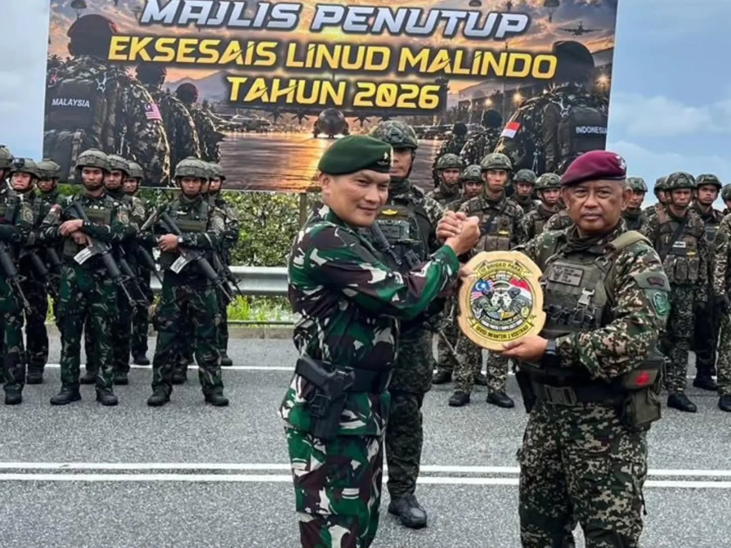 Perkokoh Kerja Sama TNI-Malaysia, Yonif 431 Kostrad Ikuti Latma Malindo 2026