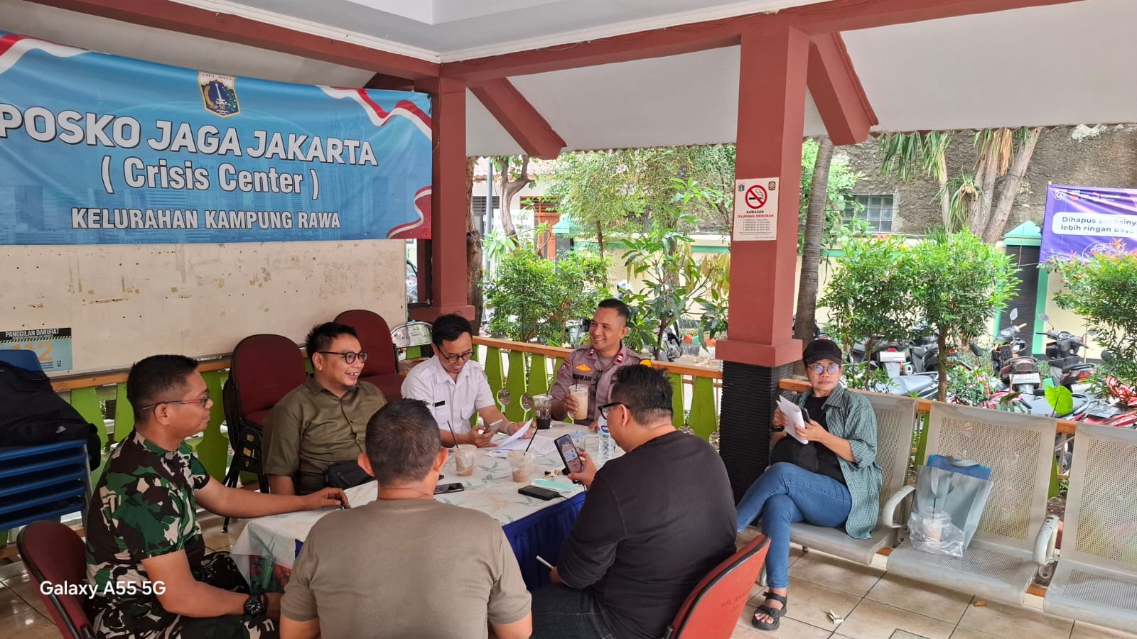 Sinergi Tiga Pilar Kampung Rawa, Perkuat Koordinasi Kamtibmas