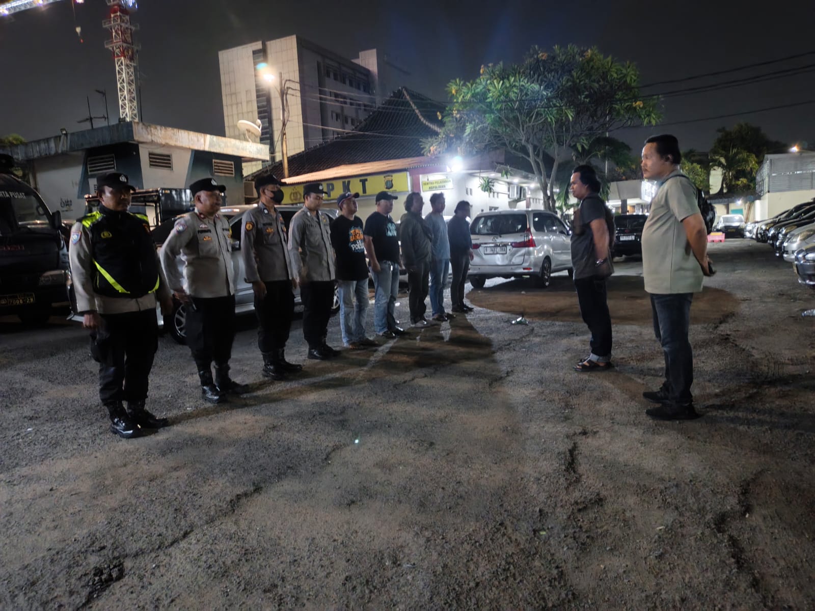 Polsek Metro Gambir Gelar Operasi Cipta Kondisi, Antisipasi Kejahatan Jalanan dan Tawuran