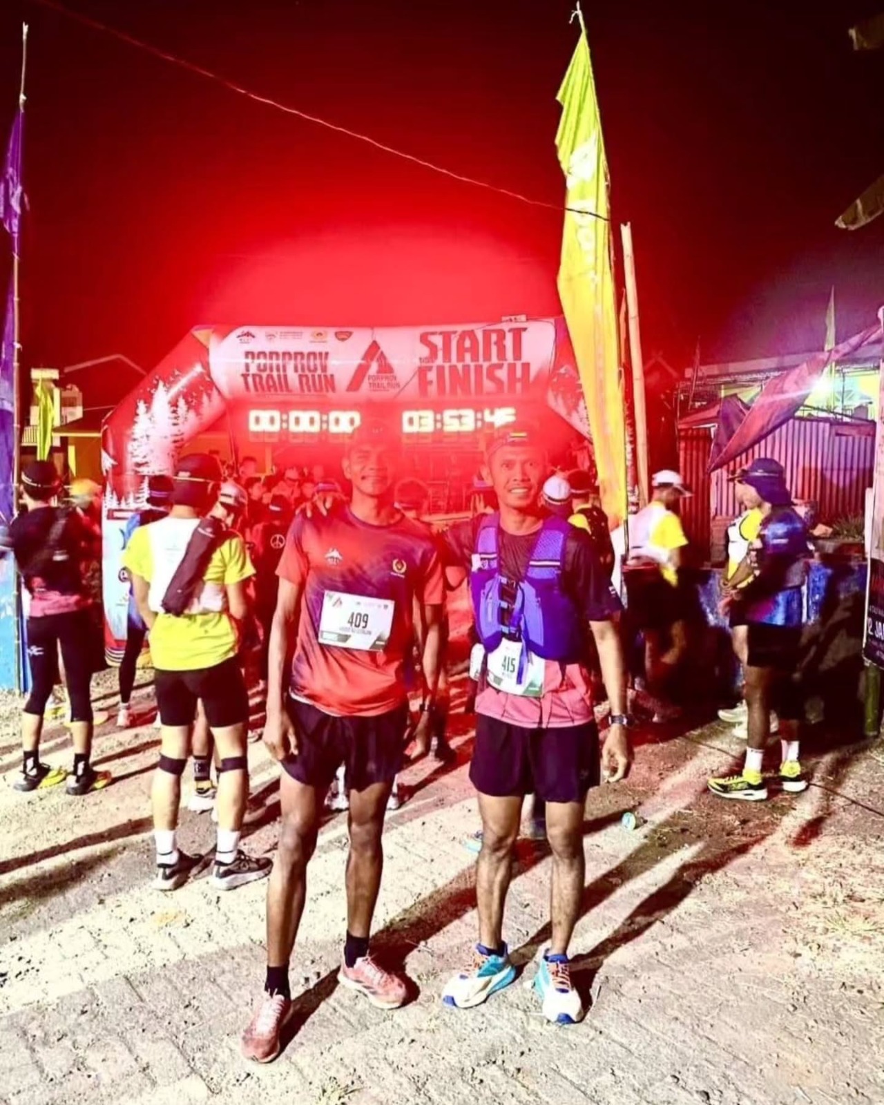Prajurit Yonarhanud 16 Kostrad Raih Juara 2 Lari Trail Porprov Sulsel 2026