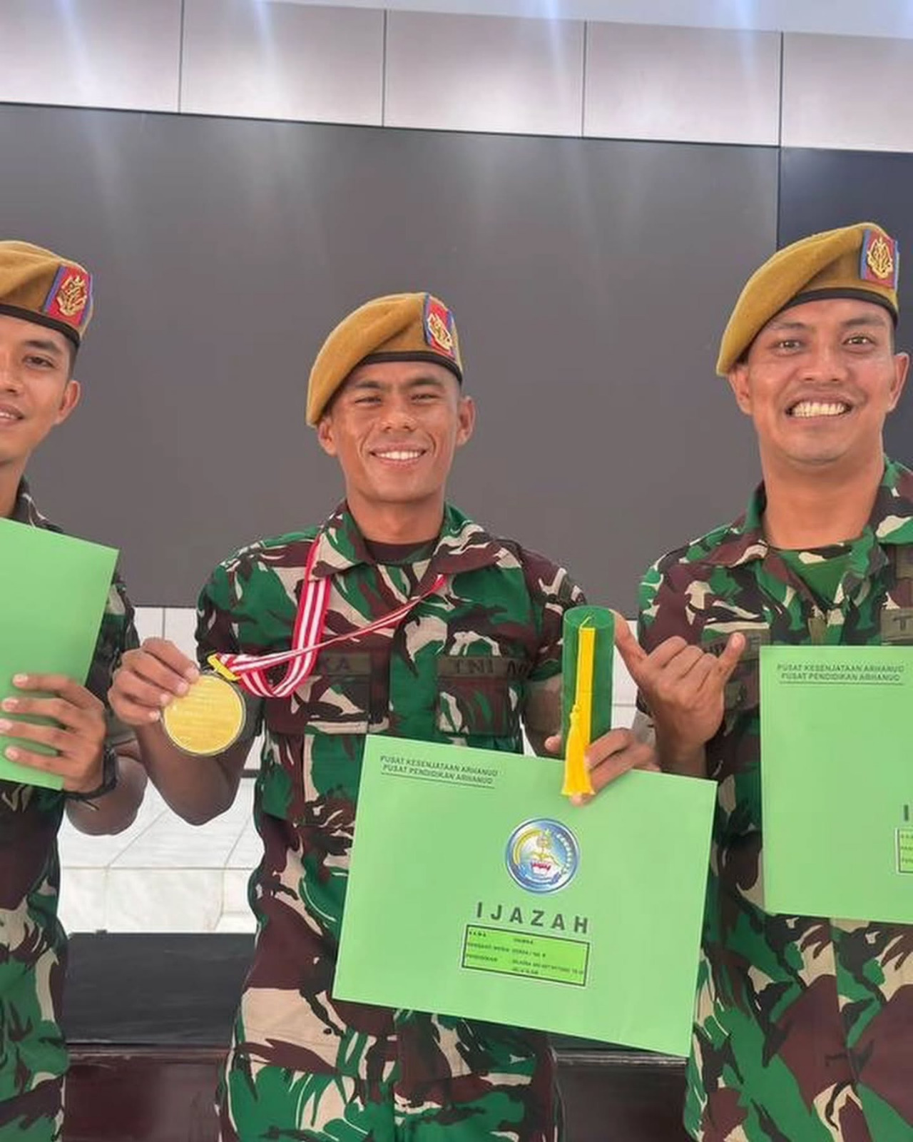 Serda Hamka Raih Predikat Siswa Terbaik Dikjurba Arhanud Gelombang III TA 2026
