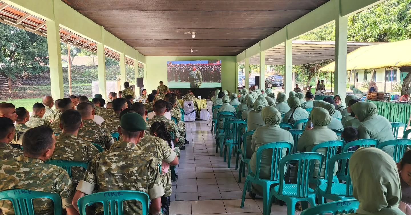 Semarak HUT ke-81 TNI, Keluarga Besar Komlek Kostrad Perkuat Jiwa Korsa dan Kebersamaan