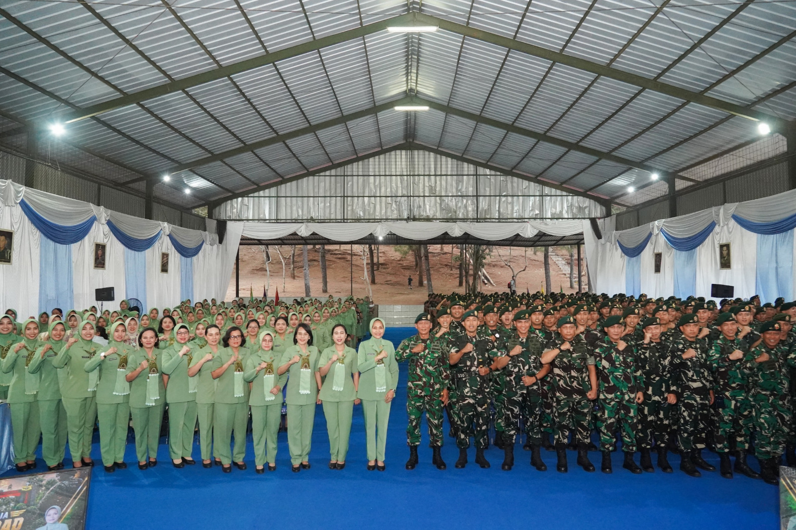 Pangkostrad Tekankan Kesiapan Operasional dan Soliditas Prajurit Saat Kunjungan ke Yonif 330/Tri Dharma