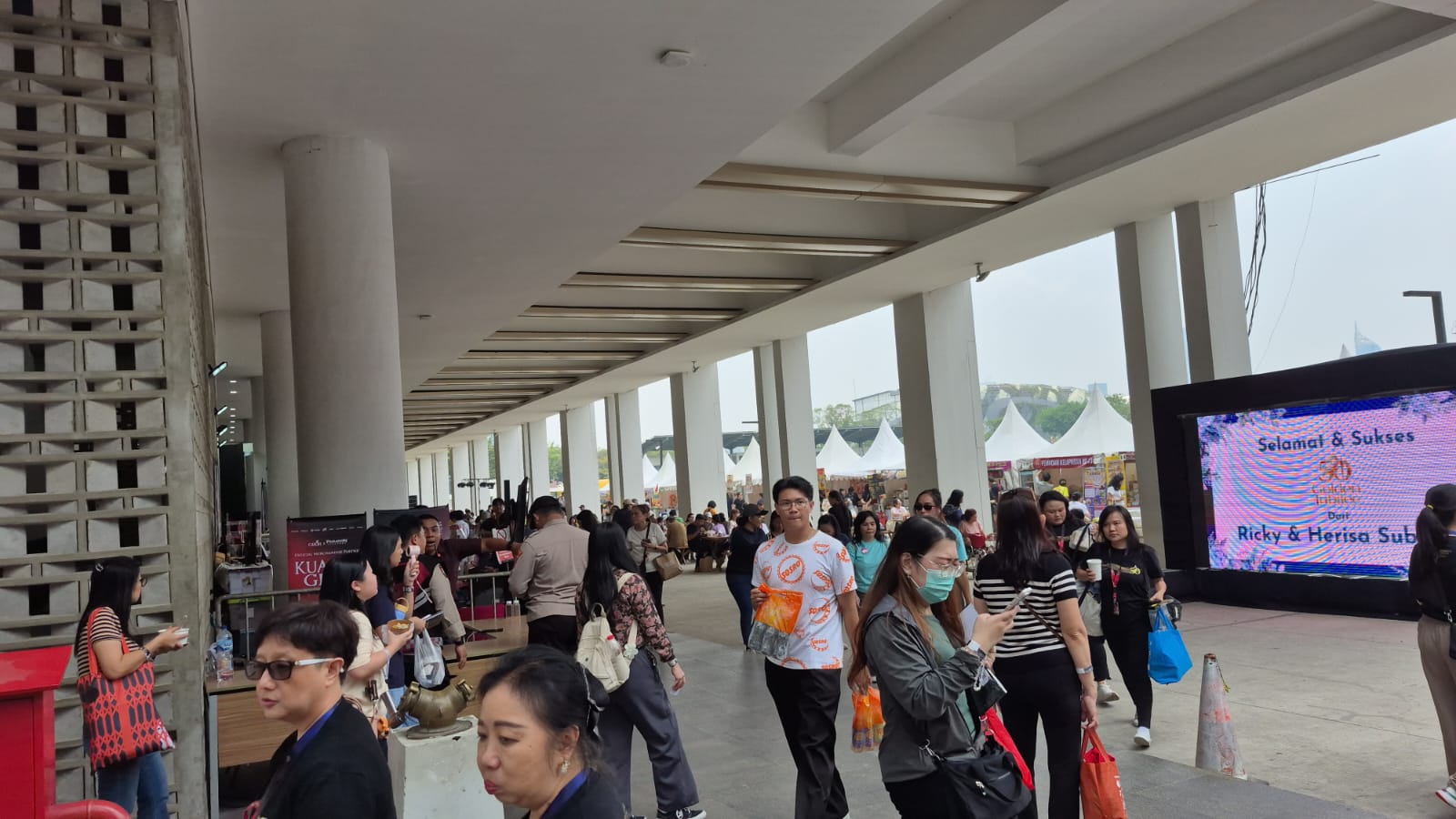 Perayaan Golden Jubilee 2026 di Indonesia Arena, Polres Metro Jakarta Pusat Lakukan Pengamanan