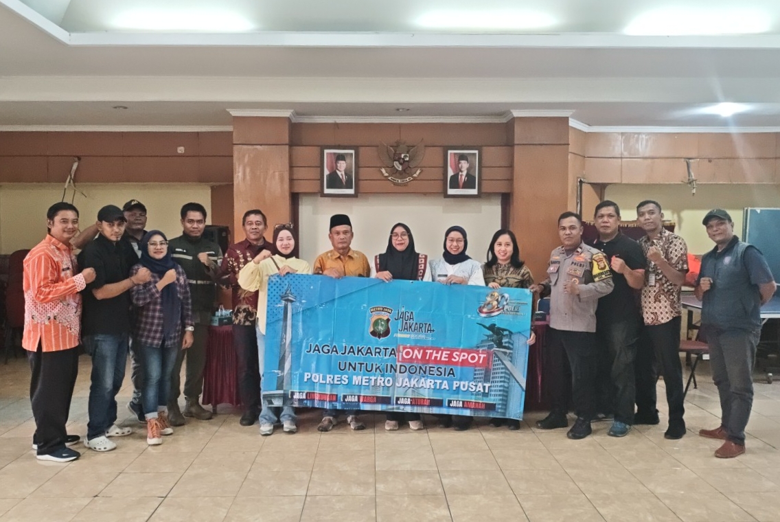 Polsek Metro Tanah Abang Gelar Jaga Jakarta On The Spot untuk Indonesia, Serap Aspirasi Warga dan Perkuat Kamtibmas di Kelurahan Bendungan Hilir