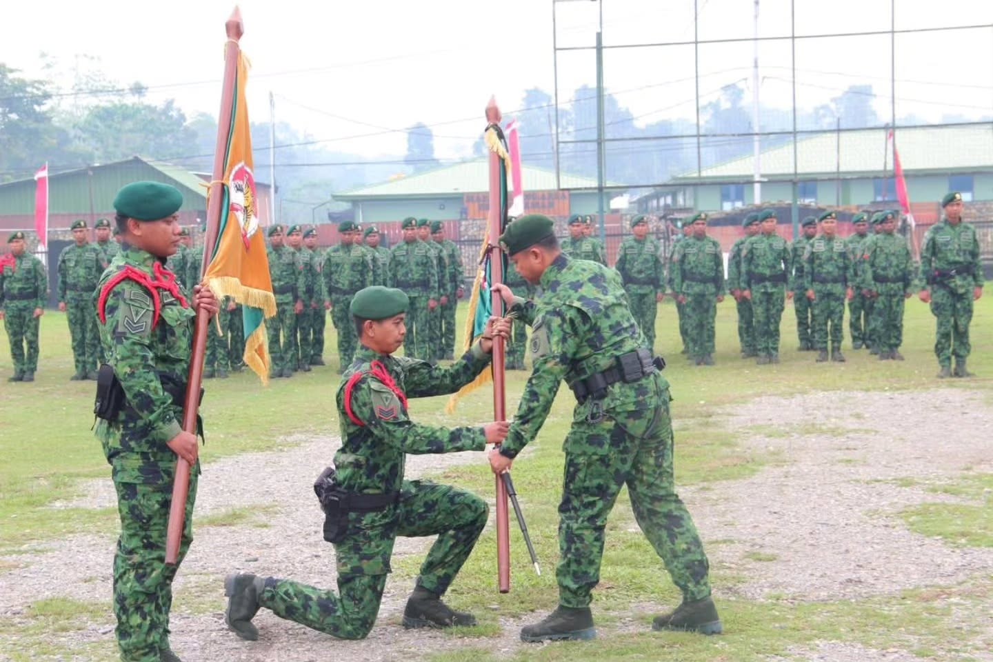 Yonif 754/ENK Kostrad Gelar Sertijab Komandan Kompi, Perkuat Kepemimpinan dan Profesionalisme Prajurit