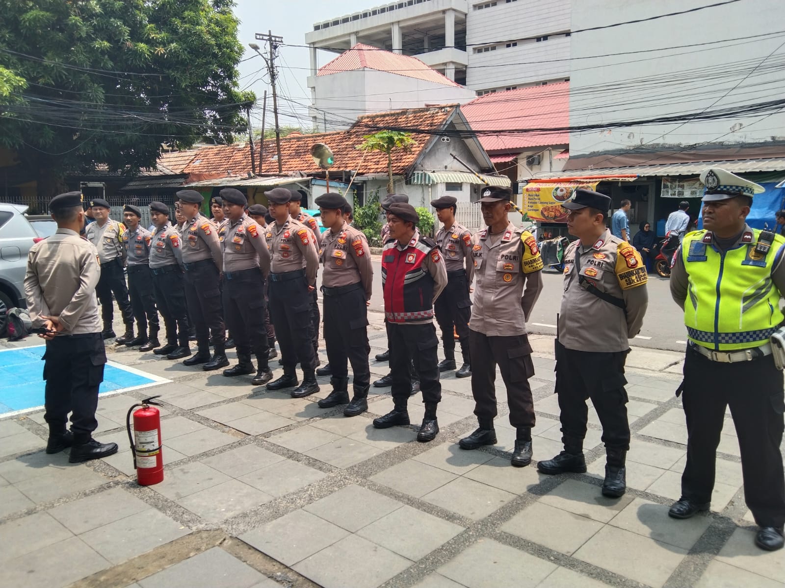 Polisi Siagakan 36 Personel Amankan Unjuk Rasa di Kantor DPP PKB Jakpus