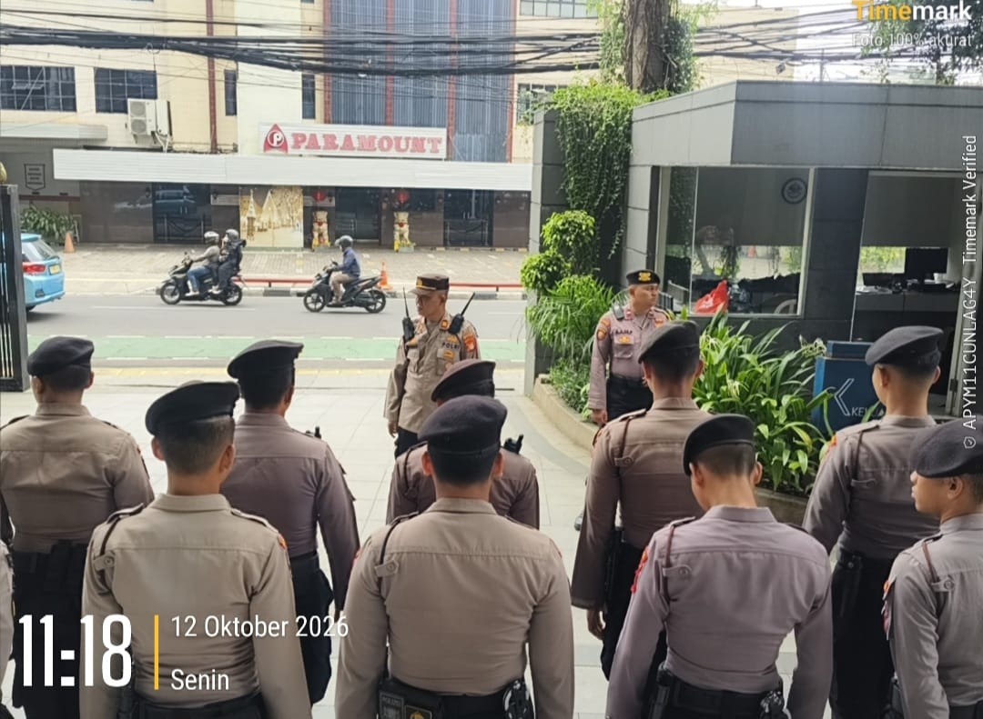 Polri Siapkan 40 Personel Untuk Kawal Aksi Unjuk Rasa di Kantor DPP Partai NasDem Menteng