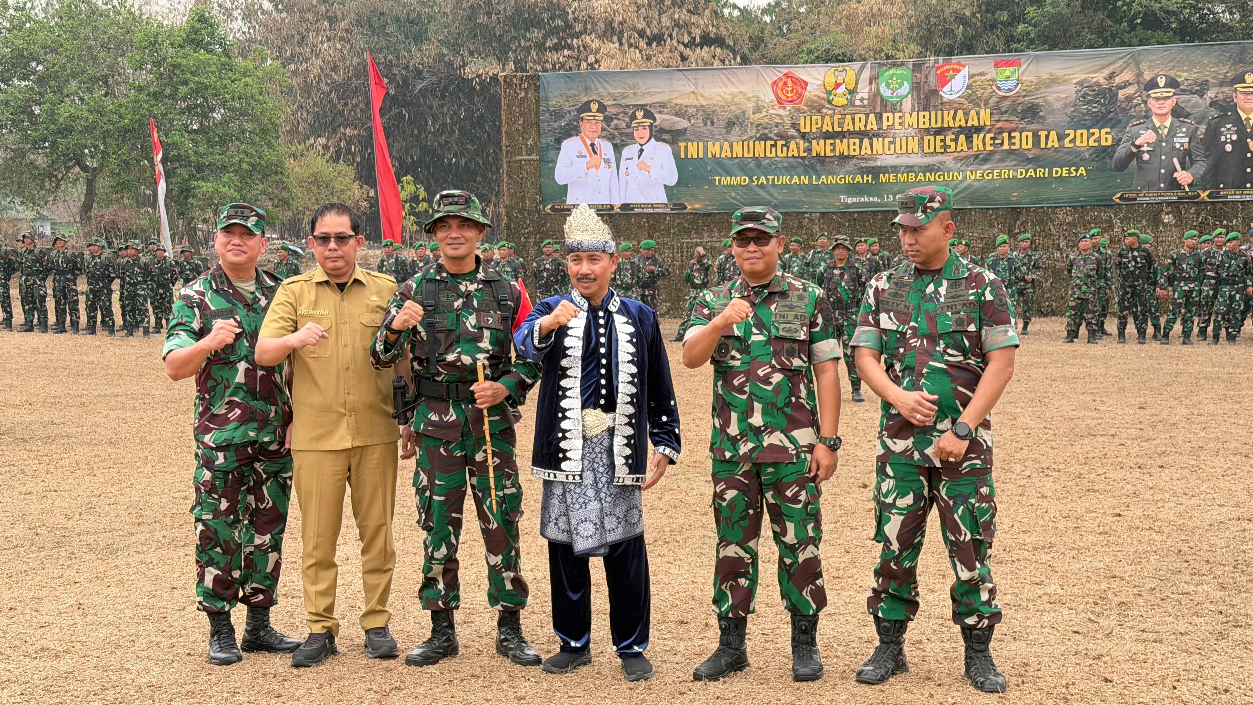 TMMD 130 Jadi Kado Istimewa HUT Kab Tangerang Ke-394