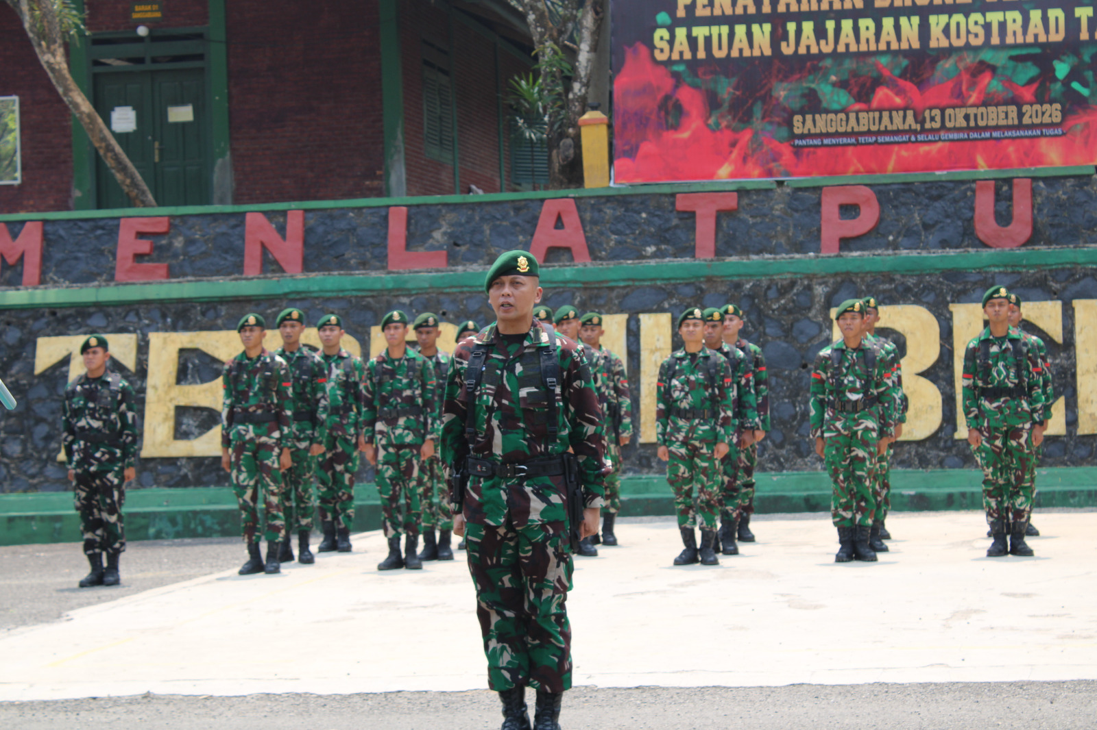 Kostrad Perkuat Kemampuan Tempur Modern, Penataran Drone Semester II TA 2026 Resmi Ditutup