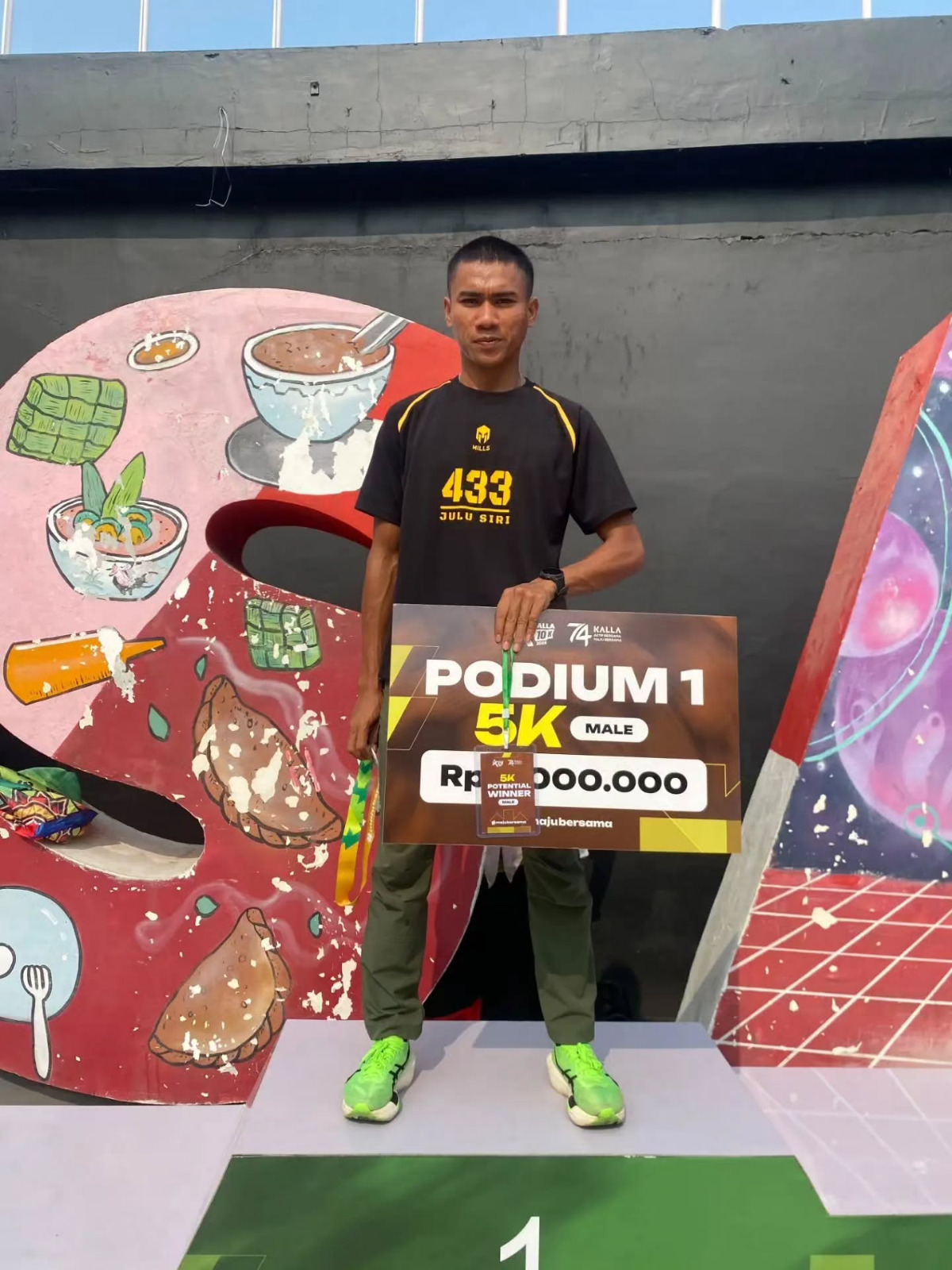 Kariango Runners Brigif 3 Kostrad Borong Podium di Kalla Run dan PIP Run 2026