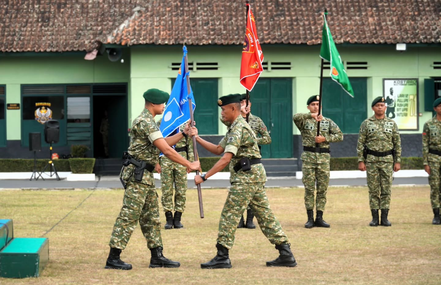 Danyonarmed 11 Kostrad Pimpin Sertijab, Perkuat Profesionalisme dan Pengabdian Ksatria Guntur Geni