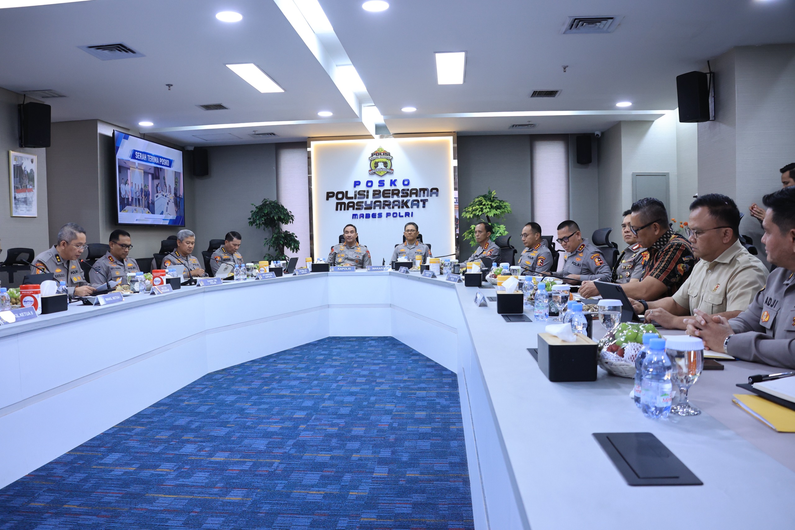Polri Resmikan Logo dan Posko Polisi Bersama Masyarakat, Perkuat Arah Pelayanan Publik