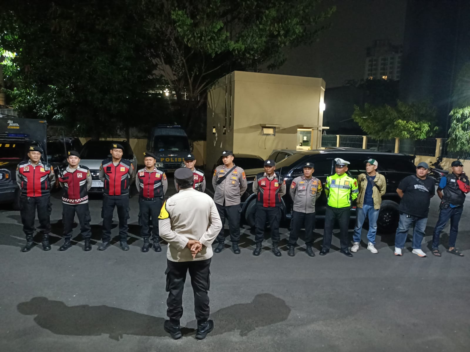 Antisipasi Tawuran dan Keributan Warga, Polsek Metro Tanah Abang Sisir Sejumlah Titik Rawan