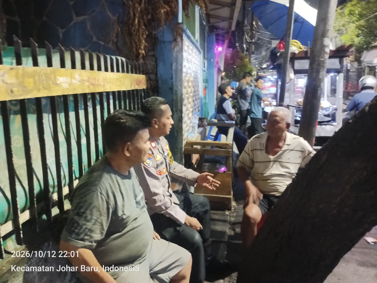 Cooling System di Kampung Rawa, Bhabinkamtibmas dan Ketua RW Ajak Warga Tingkatkan Kewaspadaan