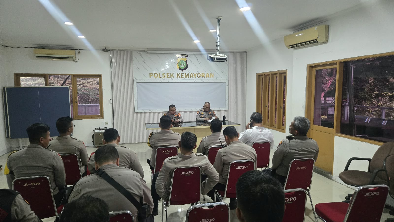Analisa dan Evaluasi Kapolsek Kemayoran, Respons Cepat Laporan 110 Jadi Prioritas Pelayanan