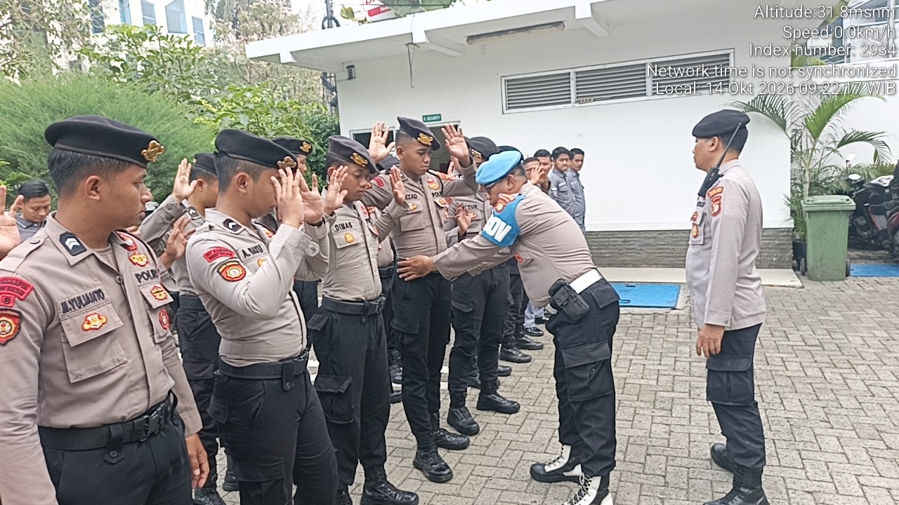 Polsek Metro Menteng Siagakan Personel Amankan Aksi Unjuk Rasa di Kantor PT TUN