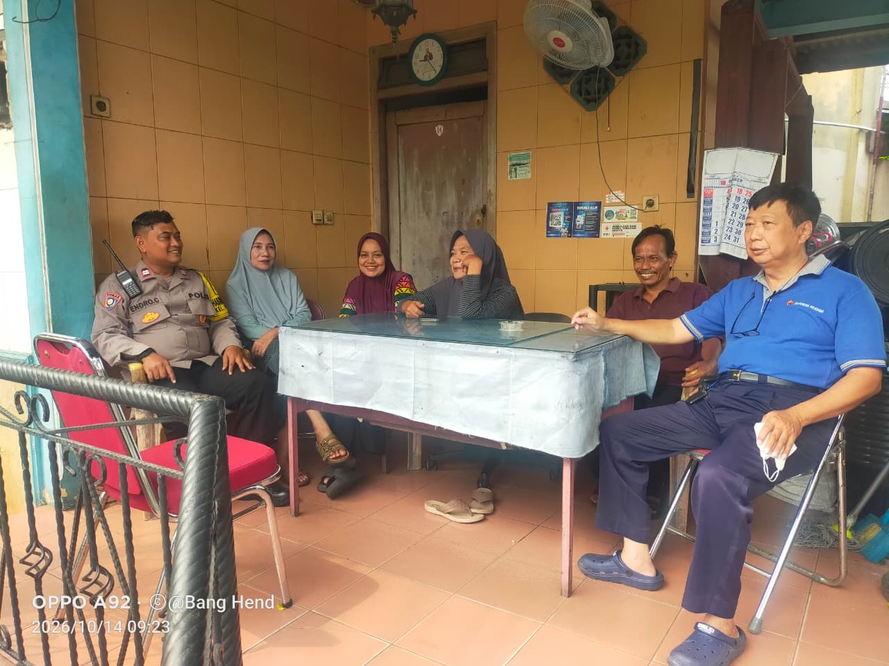 Bhabinkamtibmas Kelurahan Kramat Sambangi Warga Senen, Ajak Tingkatkan Kepedulian terhadap Kamtibmas