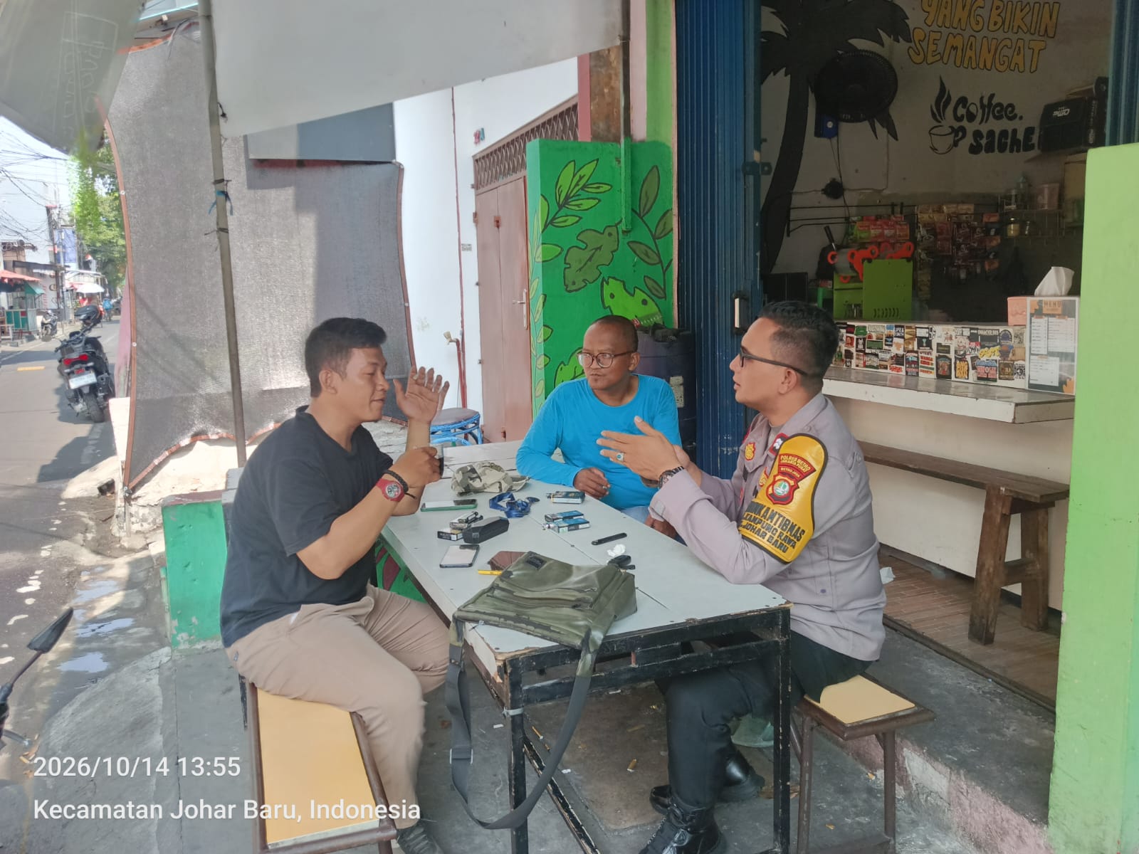 Sinergi Tiga Pilar di Kampung Rawa, Polsek Johar Baru Ajak Warga Tingkatkan Kewaspadaan terhadap Kejahatan