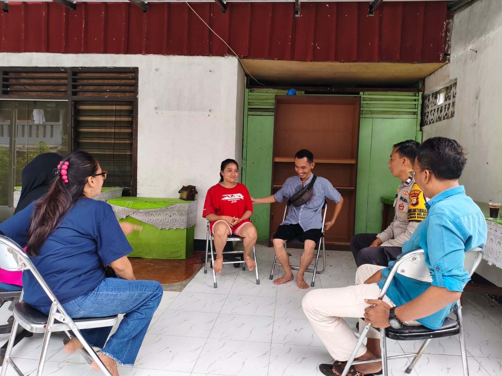 Dekat dengan Masyarakat, Polsek Metro Tanah Abang Gelar Kumpul Bareng Warga di Kebon Melati
