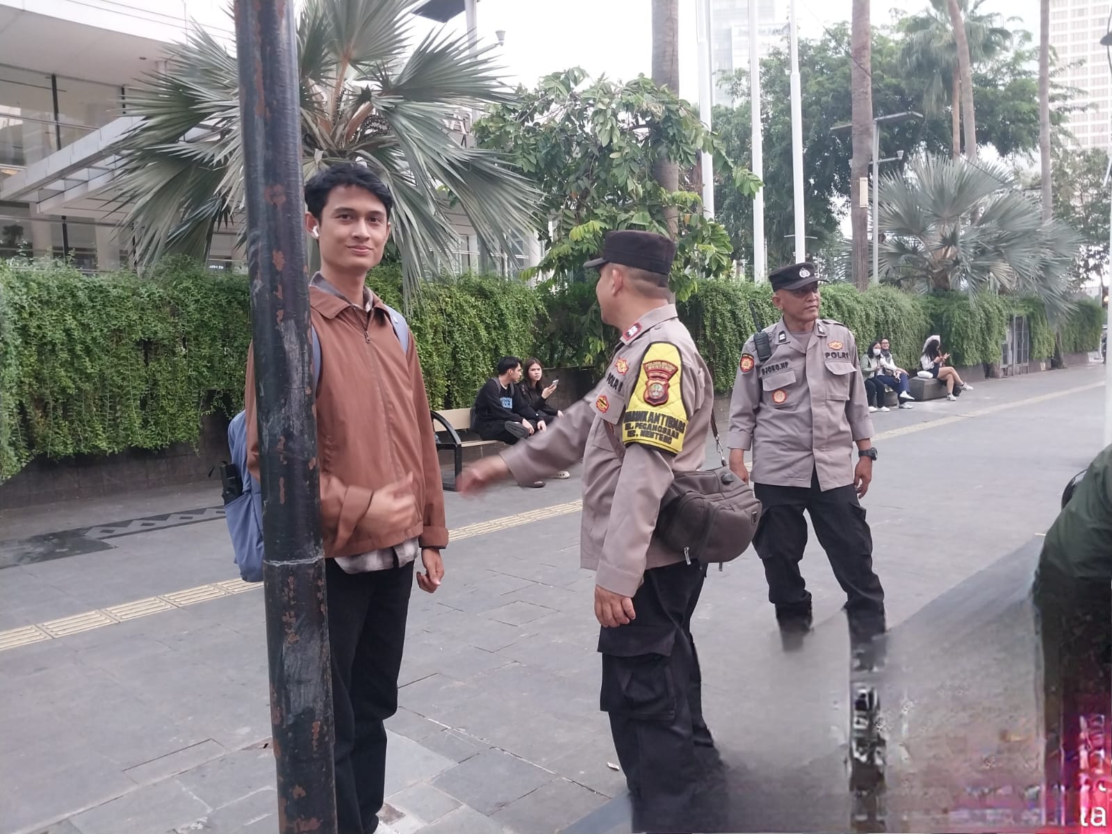 Cegah Copet dan Jambret, Polsek Metro Menteng Imbau Warga Waspada di Kawasan Thamrin