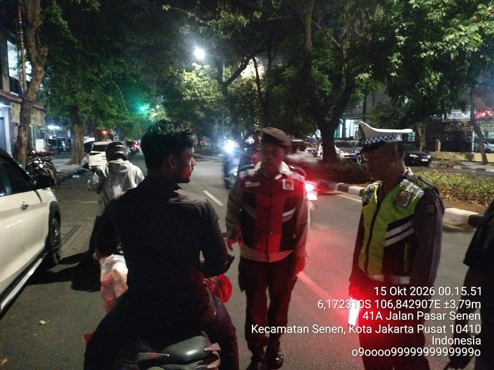 Polsek Senen Gelar Razia Stasioner Dini Hari, Sasar Narkoba hingga Sajam