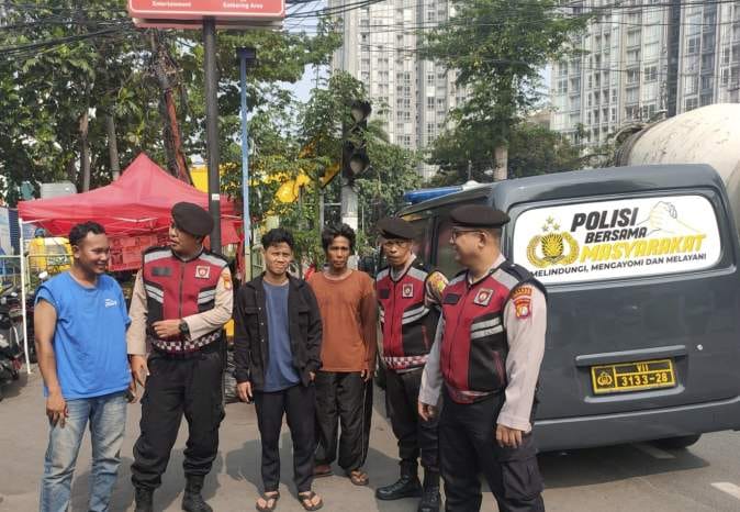Polsek Cempaka Putih Hadir di Tengah Masyarakat, Perkuat Pencegahan Kejahatan