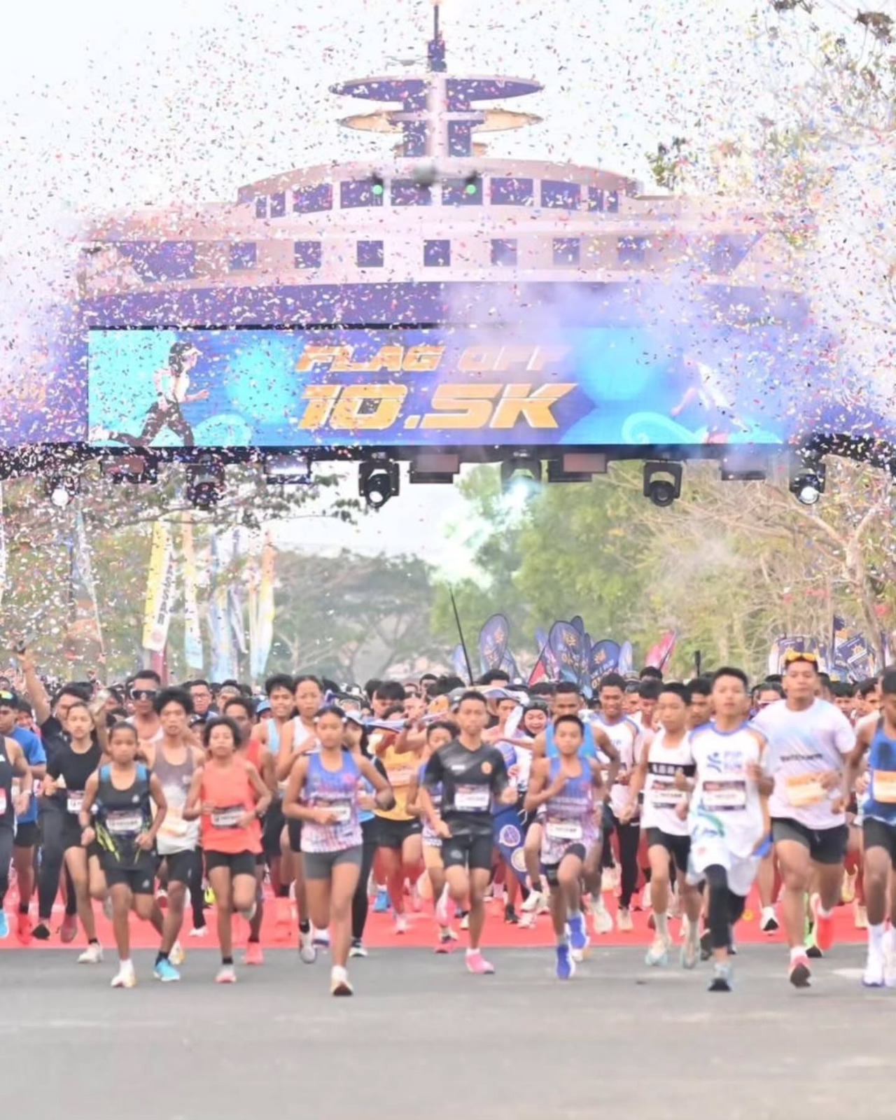 Gemilang di Lintasan, Prajurit Yonarhanud 16 Kostrad Raih Podium 3 PIP Makassar Run 2026