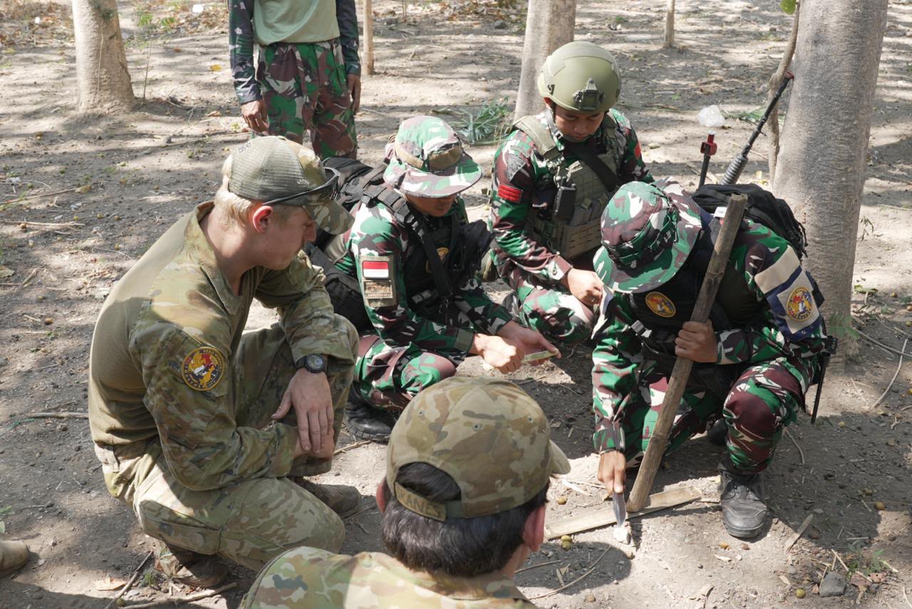 TNI–ADF Asah Kemampuan Bertahan Hidup di Alam Liar dalam Latgabma Keris Woomera 2026