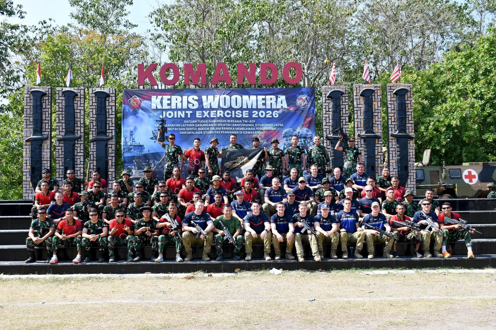 Artileri SMEE Perkuat Keterampilan Prajurit dalam Latgabma Keris Woomera 2026