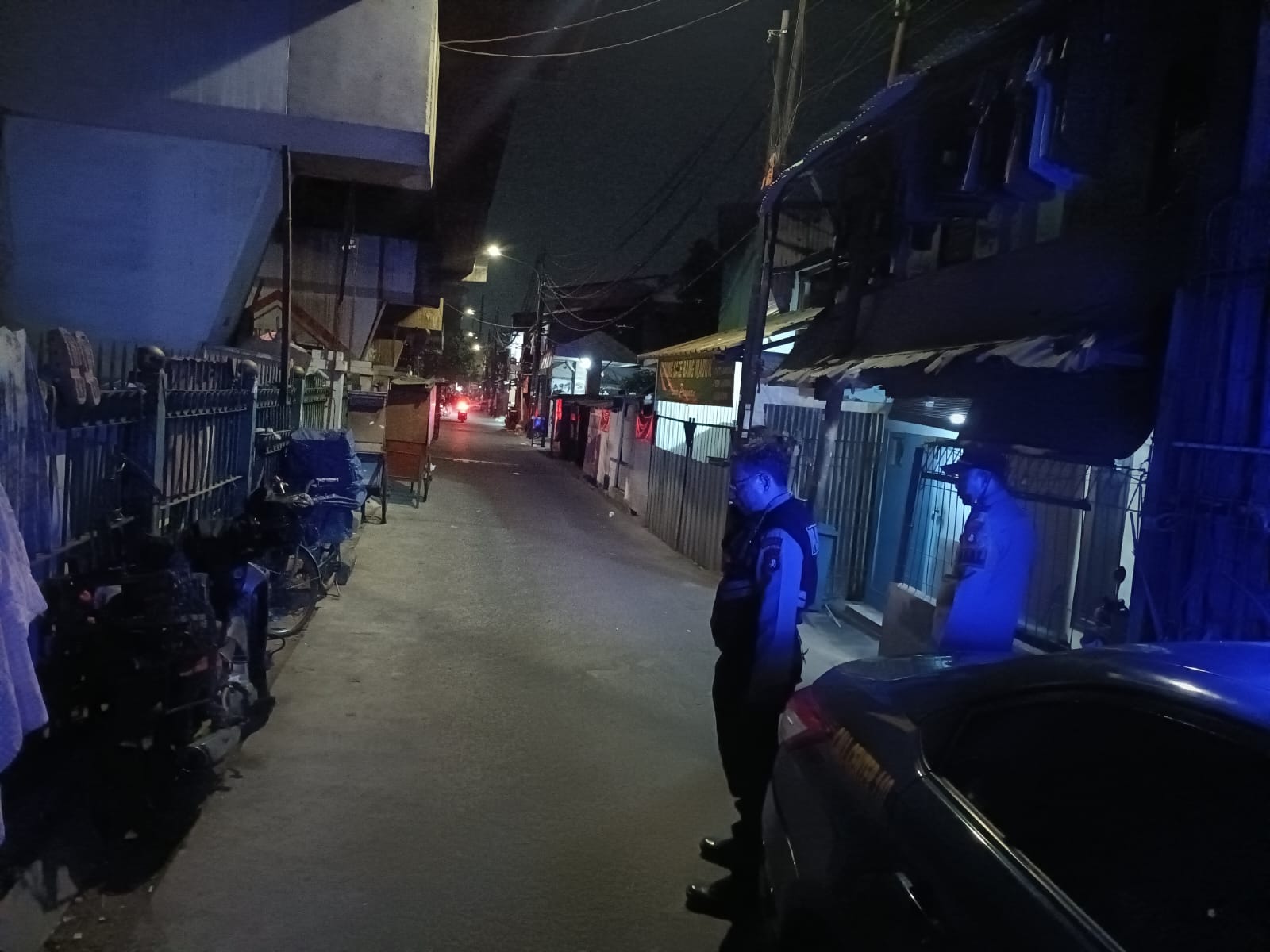 Perkuat Strong Point Usai Subuh, Polsek Sawah Besar Sisir Titik Rawan Tawuran