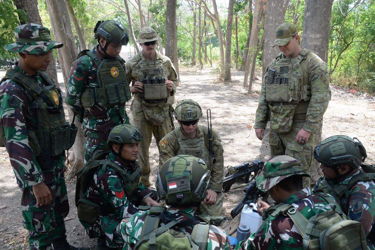 Jinakkan Bahan Peledak, Prajurit Zeni TNI-Australia Integrasikan Pemahaman Taktis