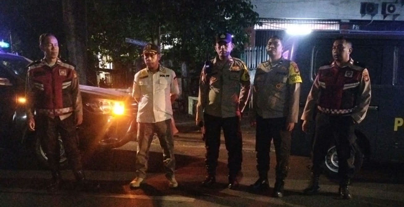 Polsek Senen Gelar Apel Cipta Kondusif dan Patroli Gabungan Tiga Pilar, Sasar Titik Rawan Kamtibmas