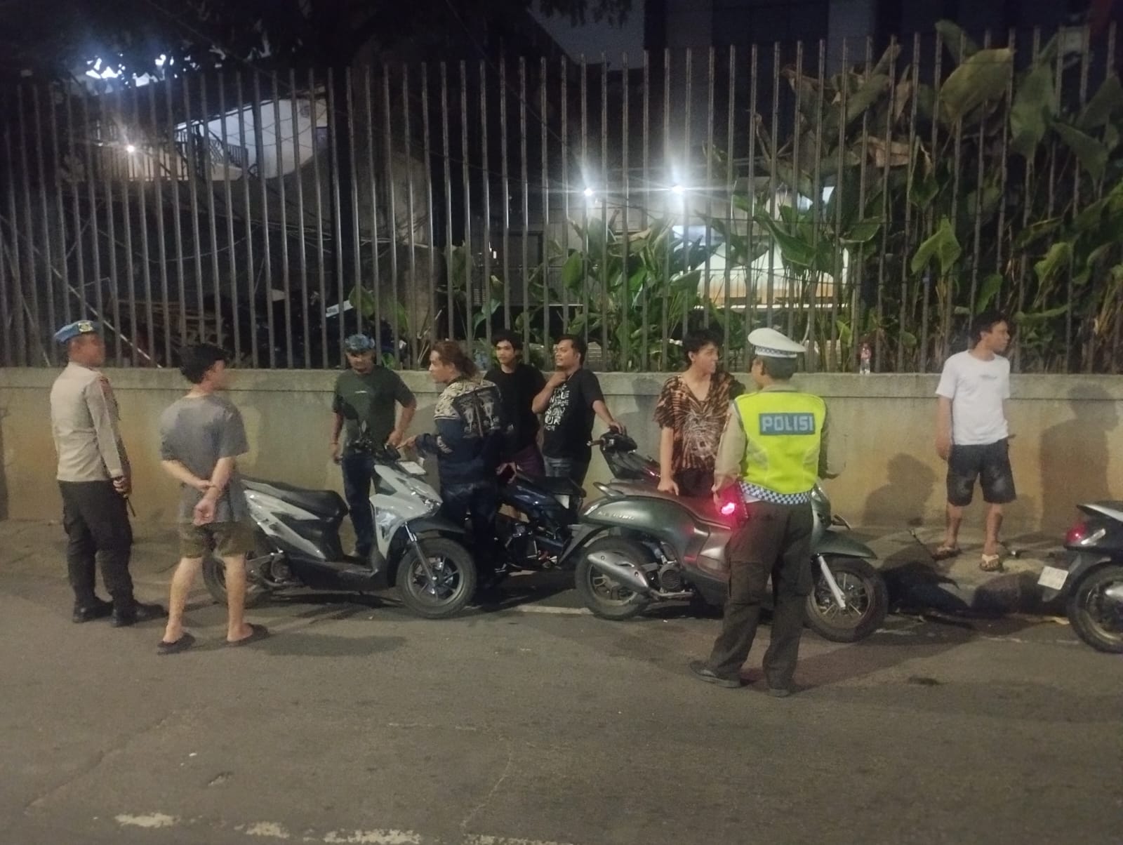 Razia Stasioner Polsek Metro Tanah Abang, Wujud Kehadiran Polri dalam Menjaga Keamanan Masyarakat