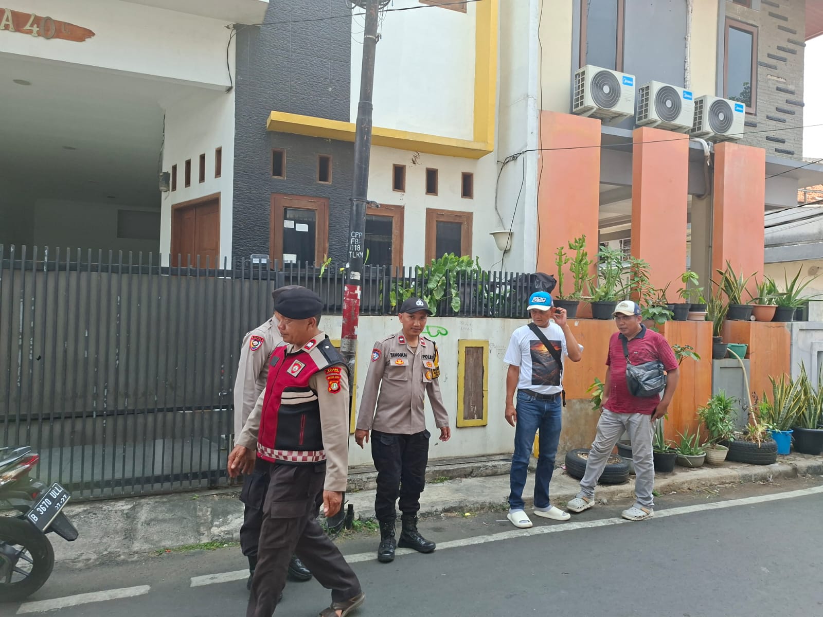 Libur Akhir Pekan, Polsek Johar Baru Gencarkan Patroli Siang Antisipasi Gangguan Kamtibmas