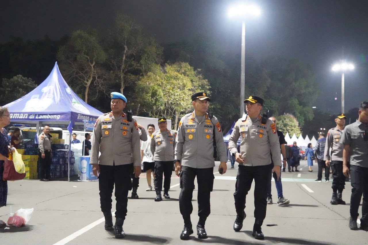 Polres Metro Jakarta Pusat Kedepankan Pelayanan Humanis dalam Pengamanan HUT ke-165 HKBP di GBK