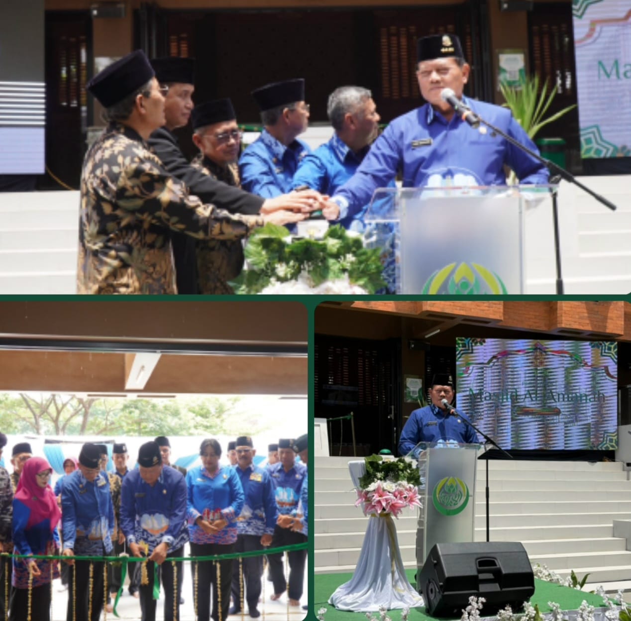 Ketua Umum PPAL Resmikan Masjid Al Amanah di Cinunuk, Bandung