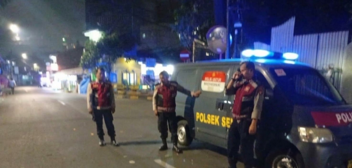 Polsek Senen Gelar Patroli Biru Dini Hari, Antisipasi Kejahatan Jalanan dan Tawuran