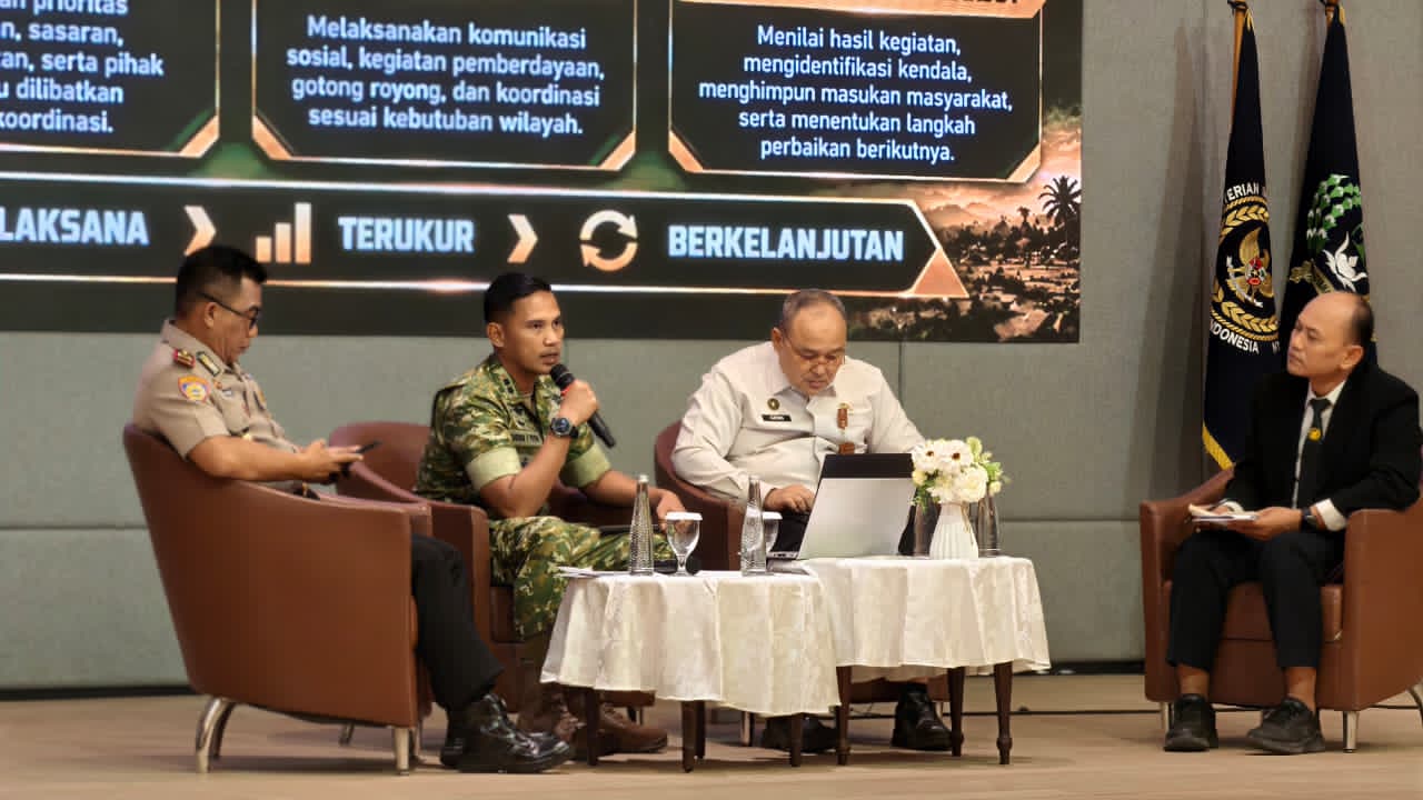 DANDIM 0510/TIGARAKSA JADI NARASUMBER FGD BAPAS CIANGIR, PERKUAT SINERGI PEMBINAAN MASYARAKAT