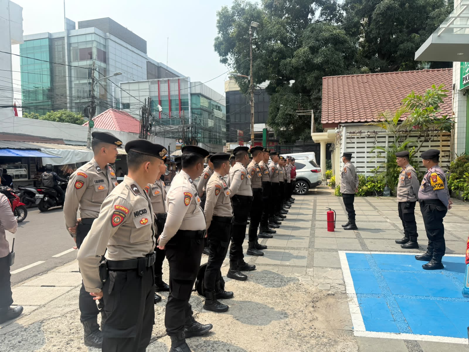 Poros Mahasiswa Merah Putih Gelar Aksi di Kantor DPP PKB, Polisi Siagakan 45 Personel
