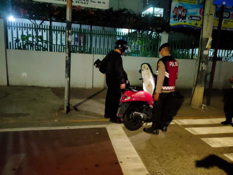 Antisipasi Curanmor hingga Senjata Tajam, Polsek Cempaka Putih Intensifkan Razia