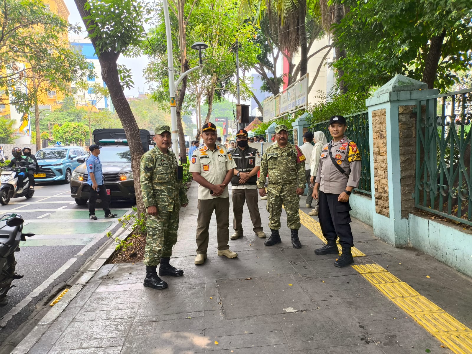 Tiga Pilar Menteng Gelar Rabu Tertib, Sasar Parkir Liar Hingga Gangguan Ketertiban Umum