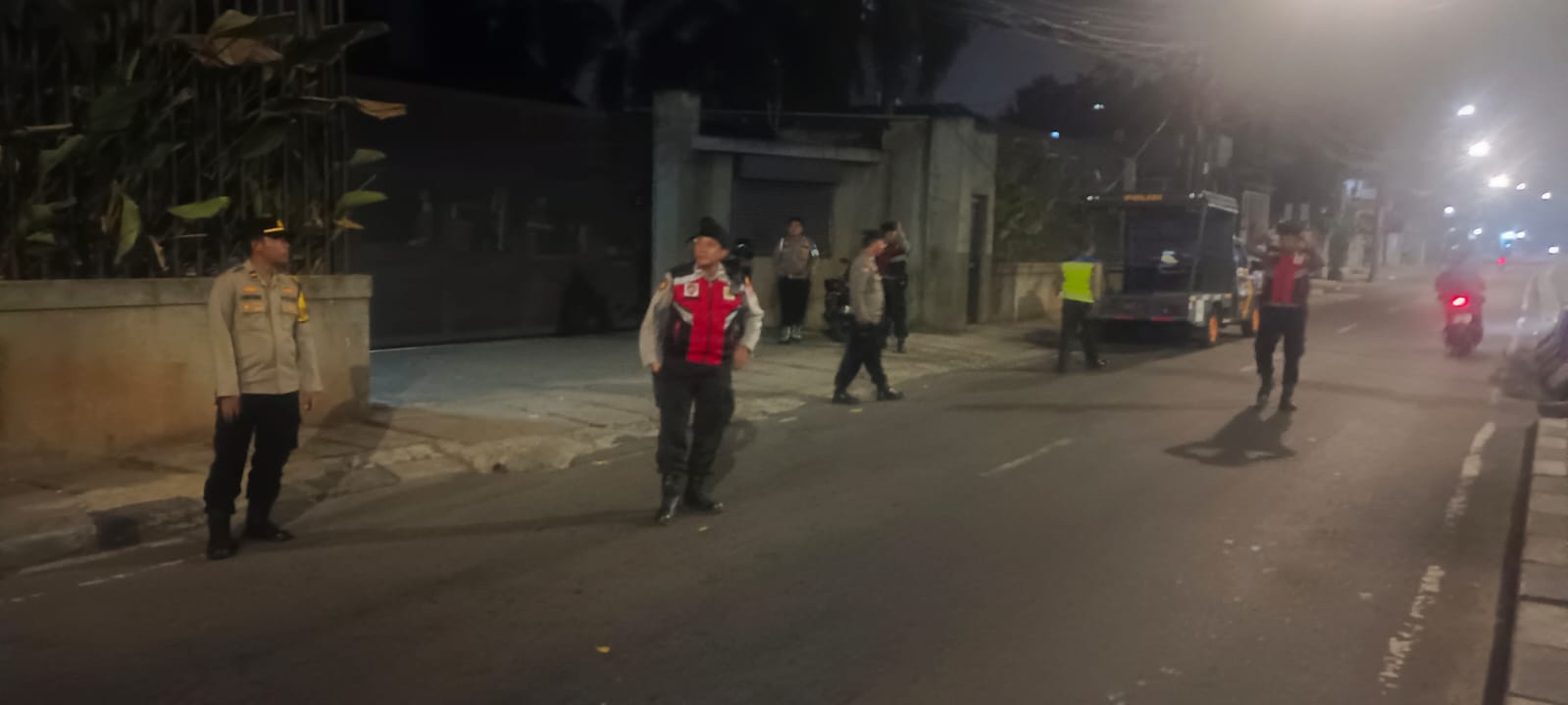 Jaga Jakarta Tetap Kondusif, Polsek Metro Tanah Abang Gelar Razia Stasioner Antisipasi Kriminalitas