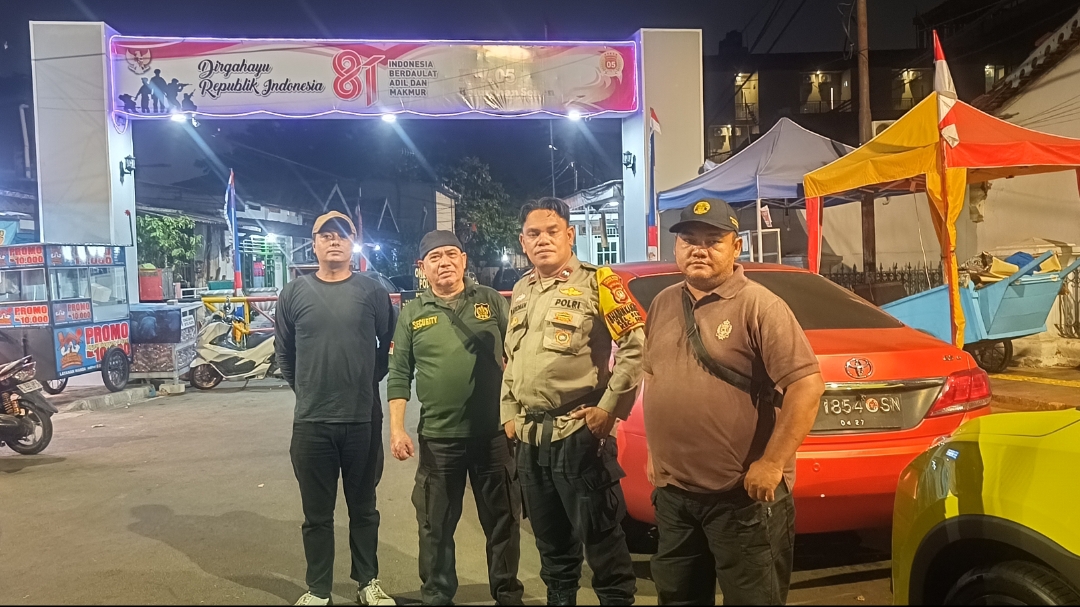 Bhabinkamtibmas Senen Sambangi Pos Satkamling RW 05, Imbau Warga Waspada Curanmor