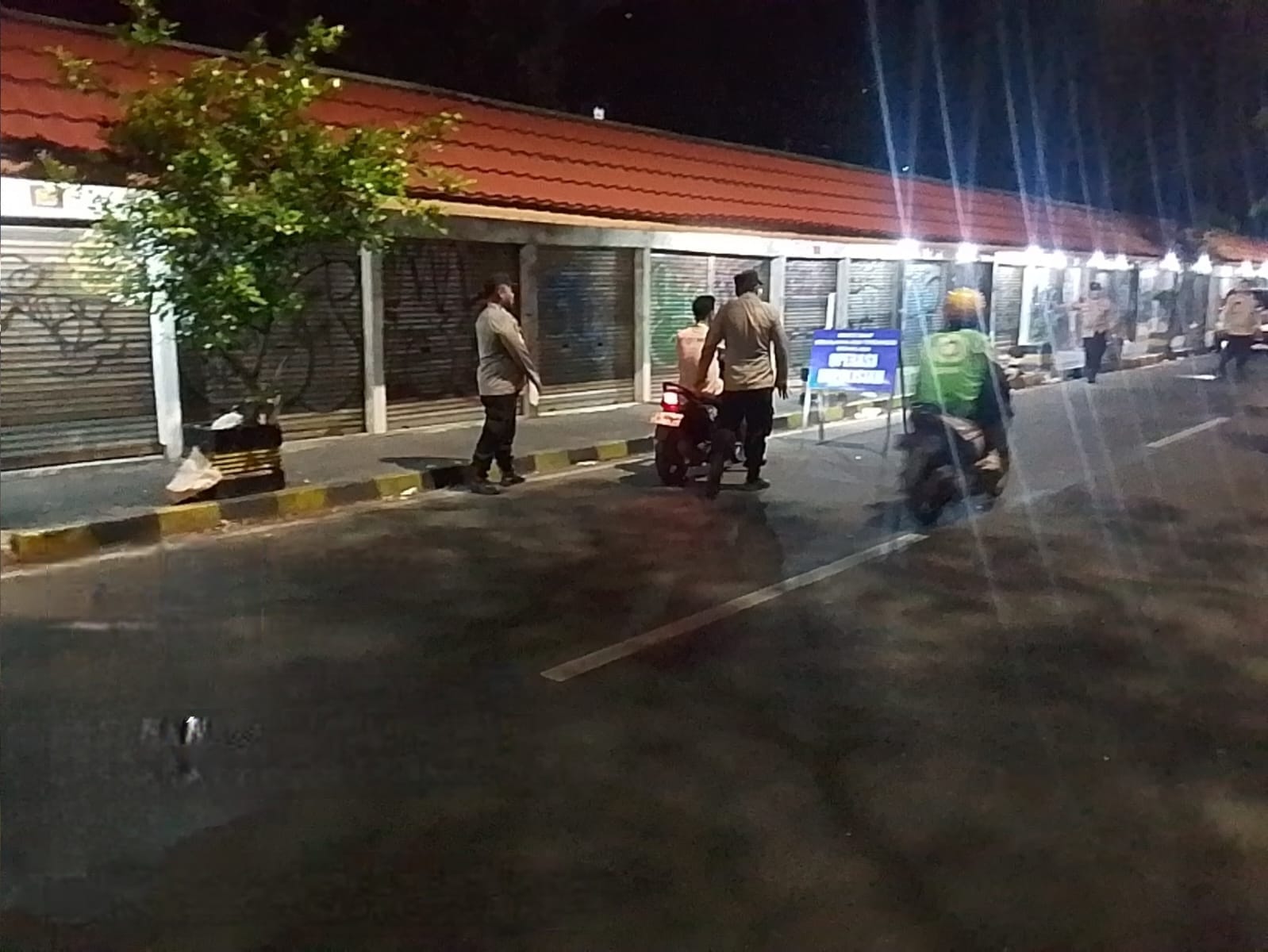 Polsek Metro Menteng Amankan Tiga Motor Tanpa STNK Dalam Razia Dini Hari